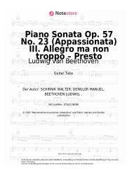 undefined Ludwig van Beethoven - Piano Sonata Op. 57 No. 23 (Appassionata) III. Allegro ma non troppo – Presto