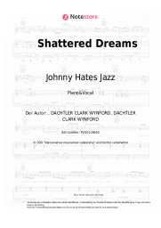 Noten, Akkorde Johnny Hates Jazz - Shattered Dreams