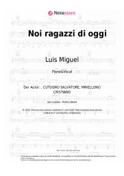 undefined Luis Miguel - Noi ragazzi di oggi