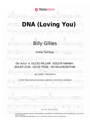 Noten, Akkorde Billy Gillies, Hannah Boleyn - DNA (Loving You)