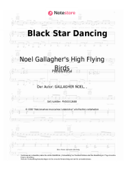 Noten, Akkorde Noel Gallagher's High Flying Birds - Black Star Dancing