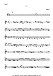 Noten, Akkorde Mathea - 2x