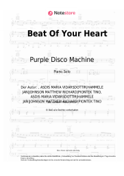 Noten, Akkorde Purple Disco Machine, ASDÍS - Beat Of Your Heart