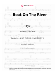 undefined Styx - Boat On The River