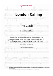 Noten, Akkorde The Clash - London Calling