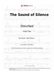 Noten, Akkorde Disturbed - The Sound of Silence