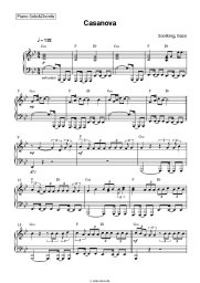 Noten, Akkorde Soolking, Gazo - Casanova