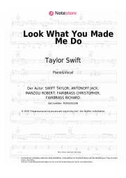 undefined Taylor Swift - Look What You Made Me Do