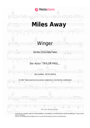 undefined Winger - Miles Away