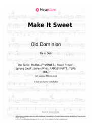 undefined Old Dominion - Make It Sweet