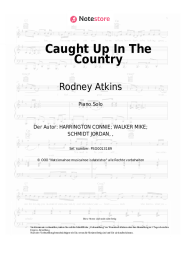 Noten, Akkorde Rodney Atkins - Caught Up In The Country