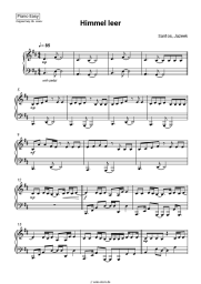 Noten, Akkorde Santos, Jazeek - Himmel leer