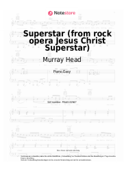 Noten, Akkorde Murray Head, The Trinidad Singers - Superstar (from rock opera Jesus Christ Superstar)