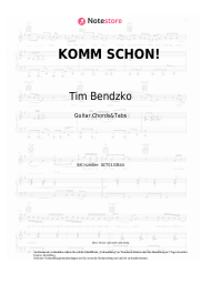 undefined Tim Bendzko - KOMM SCHON!