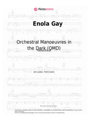 Noten, Akkorde Orchestral Manoeuvres in the Dark (OMD) - Enola Gay