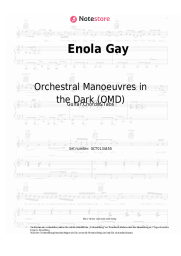 Noten, Akkorde Orchestral Manoeuvres in the Dark (OMD) - Enola Gay