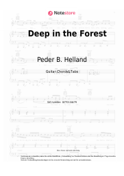 Noten, Akkorde Peder B. Helland - Deep in the Forest