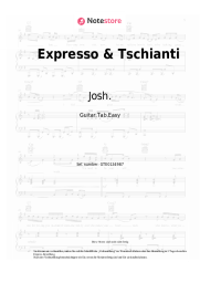 undefined Josh. - Expresso & Tschianti