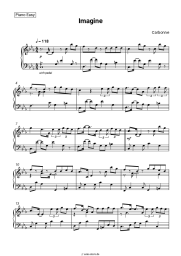 Noten, Akkorde Carbonne - Imagine