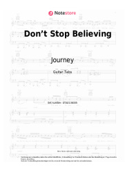 undefined Journey - Don’t Stop Believing