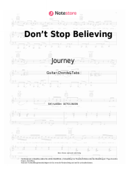 undefined Journey - Don’t Stop Believing
