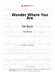 undefined Da Buzz - Wonder Where You Are