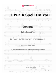 undefined Sonique - I Put A Spell On You