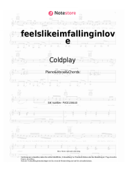 undefined Coldplay - feelslikeimfallinginlove
