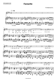 Noten, Akkorde Fontaines D.C. - Favourite