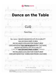 Noten, Akkorde CLiQ, Caitlyn Scarlett, Kida Kudz, Double S - Dance on the Table