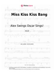 undefined Alex Swings Oscar Sings! - Miss Kiss Kiss Bang