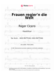 undefined Roger Cicero - Frauen regier'n die Welt