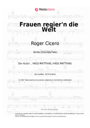 undefined Roger Cicero - Frauen regier'n die Welt