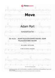 Noten, Akkorde Adam Port, Stryv, Keinemusik, Orso, Malachiii - Move