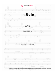 undefined Ado - Rule