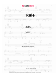 undefined Ado - Rule