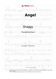 Noten, Akkorde Shaggy, Rayvon - Angel