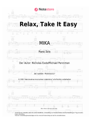 undefined MIKA - Relax, Take It Easy