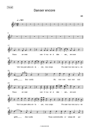 Noten, Akkorde HK - Danser Encore