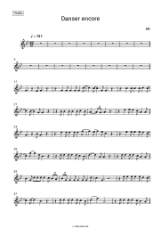Noten, Akkorde HK - Danser Encore