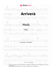 Noten, Akkorde Modà, Emma - Arriverà