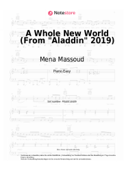 undefined Mena Massoud, Naomi Scott - A Whole New World (From Aladdin 2019)