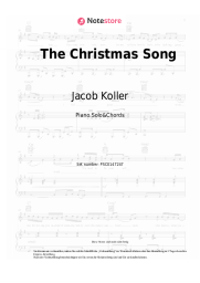 Noten, Akkorde Jacob Koller - The Christmas Song