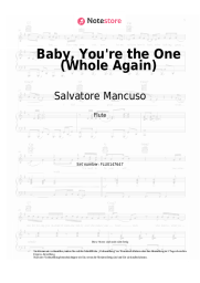Noten, Akkorde Salvatore Mancuso, Max Niklas - Baby, You're the One (Whole Again)