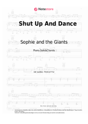 undefined Sophie and the Giants - Shut Up And Dance
