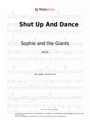 undefined Sophie and the Giants - Shut Up And Dance