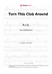 Noten, Akkorde R.I.O., U-Jean - Turn This Club Around