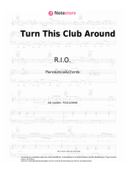 Noten, Akkorde R.I.O., U-Jean - Turn This Club Around