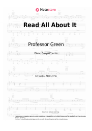 Noten, Akkorde Professor Green, Emeli Sande - Read All About It
