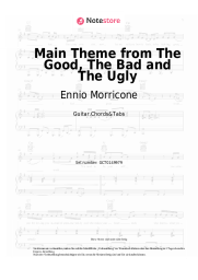 Noten, Akkorde Ennio Morricone - Main Theme from The Good, The Bad and The Ugly